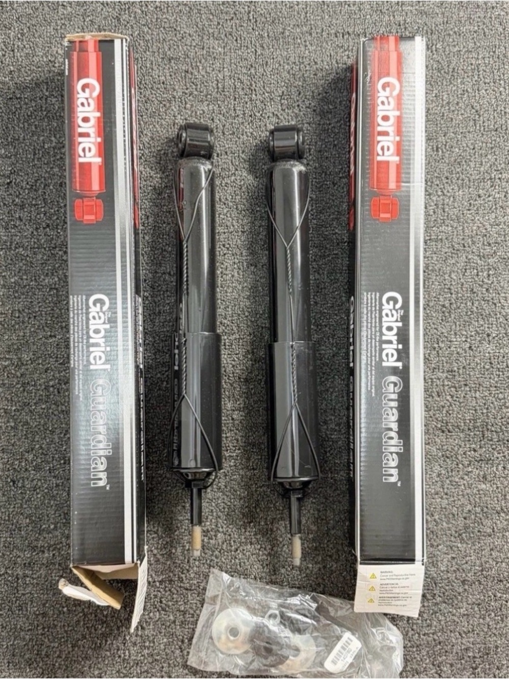 Gabriel Guardian Black Rear Shock Absorbers (Pair)